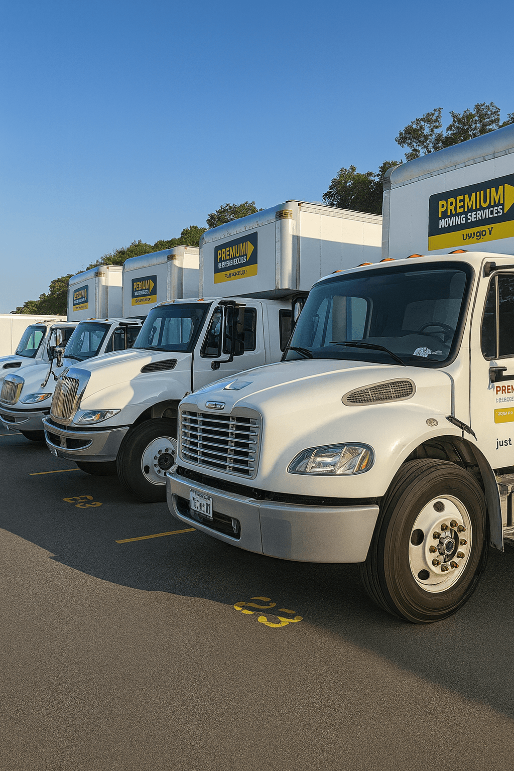 Premium Moving Services Truck