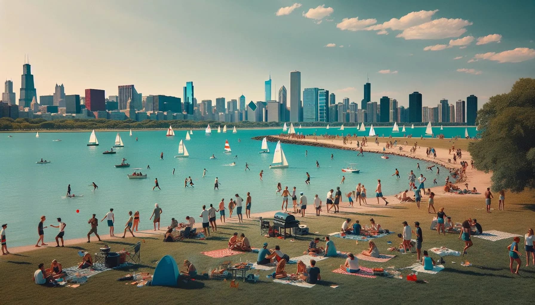 Ai Chicago summertime