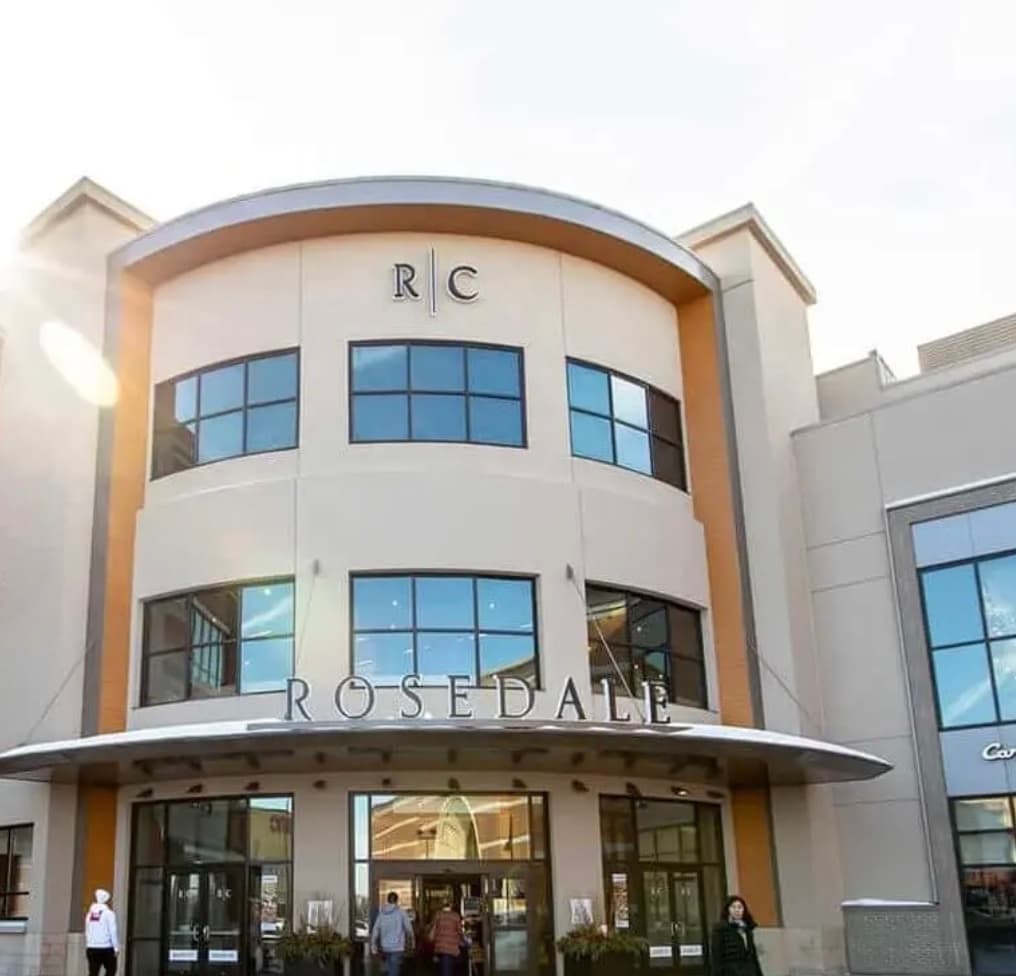 one of the entrance of Rosedale Mall