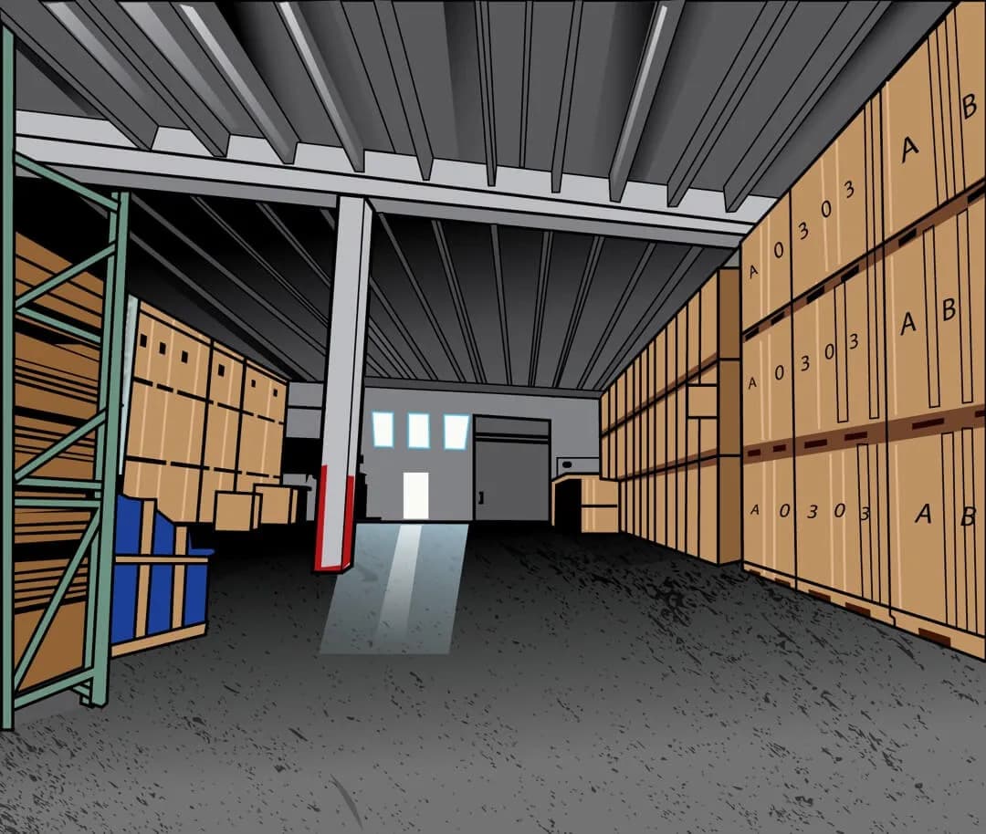 Warehouse clipart