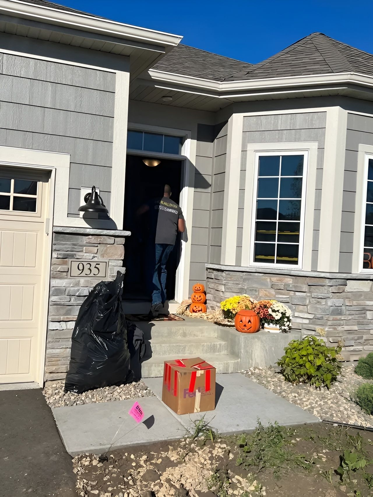 Professional movers loading a moving truck
